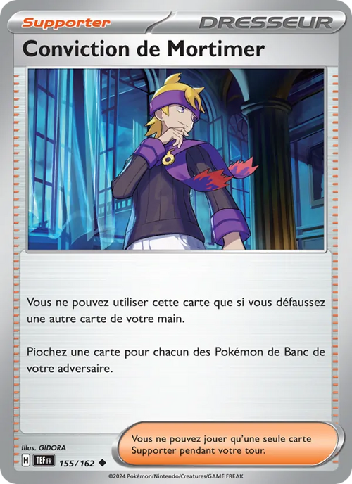 Conviction de Mortimer 155/162 — EV05 – Forces Temporelles