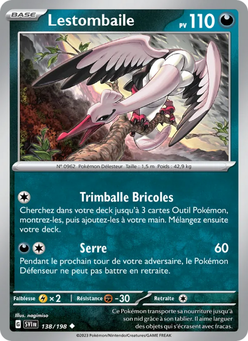 Lestombaile 138/198 — EV01 – Écarlate et Violet