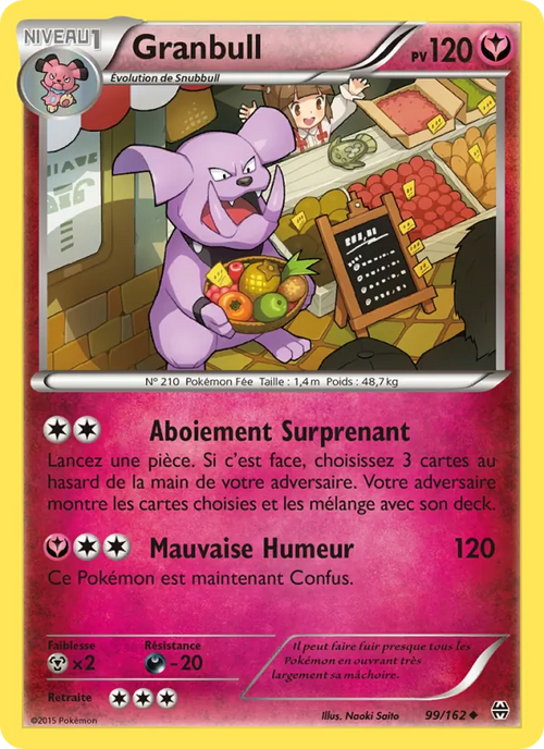 Granbull 99/162 — XY8 – Impulsion Turbo