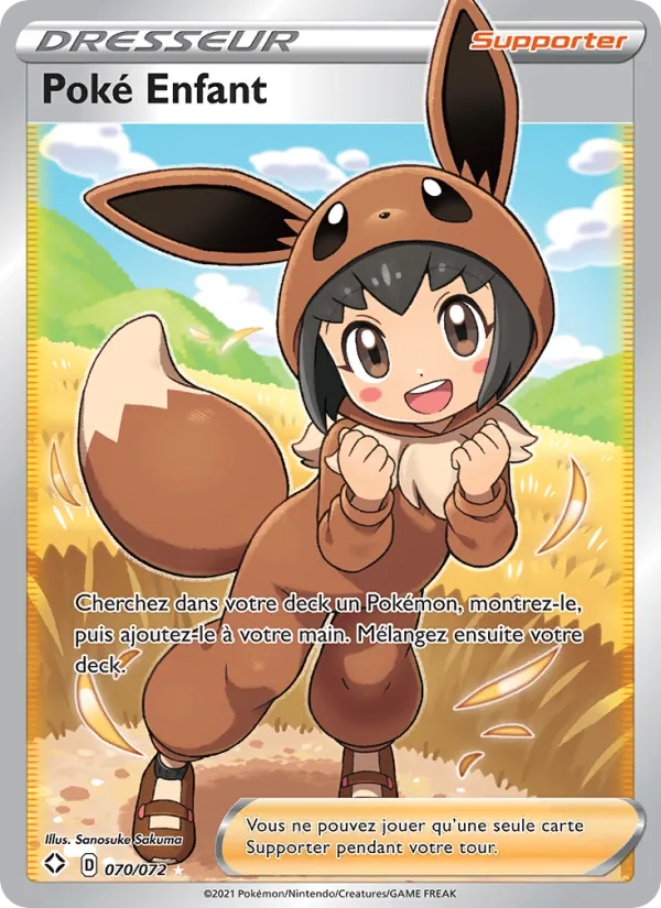Poké Enfant 70/72 — EB04.5 – Destinées Radieuses — Carte Pokémon française