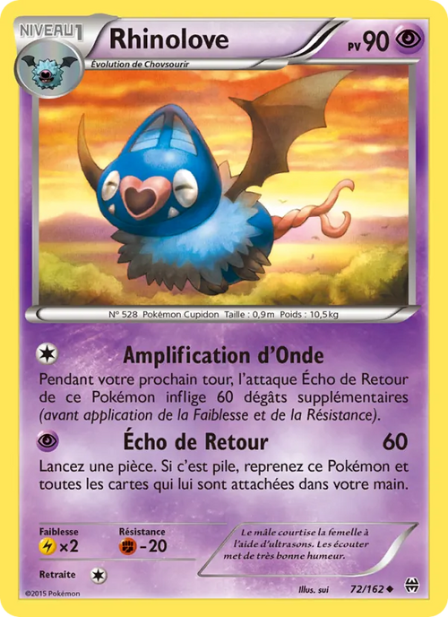 Rhinolove 72/162 — XY8 – Impulsion Turbo