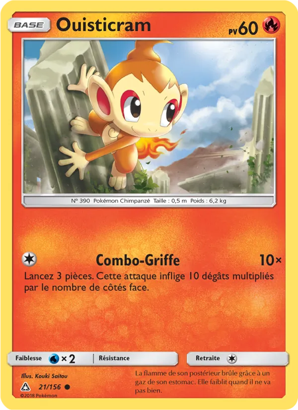 Ouisticram 21/156 — SL5 – Ultra-Prisme — Carte Pokémon française