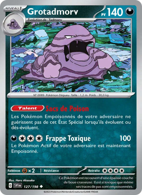 Grotadmorv 127/198 — EV01 – Écarlate et Violet