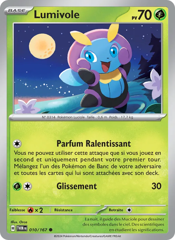 Lumivole 10/167 — EV06 – Mascarade Crépusculaire — Carte Pokémon française