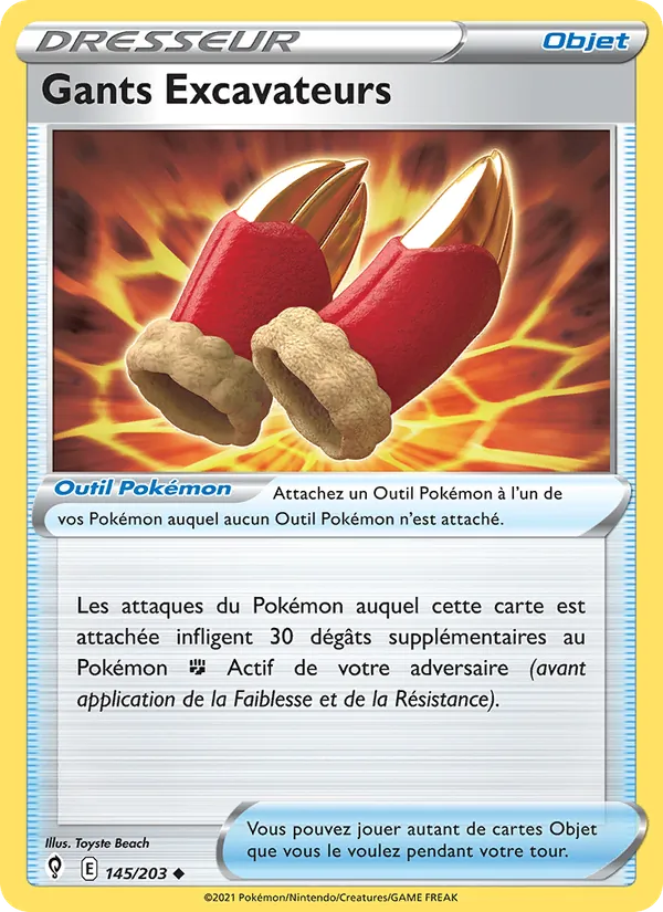 Gants Excavateurs 145/203 — EB07 - Evolution Céleste