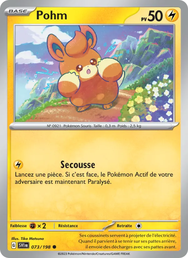 Pohm 73/198 — EV01 – Écarlate et Violet