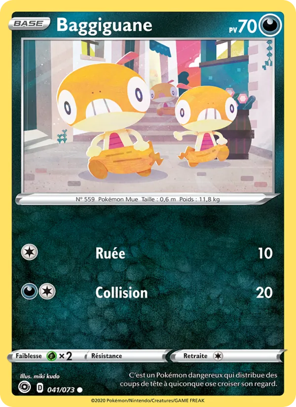 Baggiguane 41/73 — EB03.5 – La Voie du Maître — Carte Pokémon française