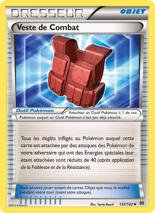 Veste de Combat 133/162 — XY8 – Impulsion Turbo