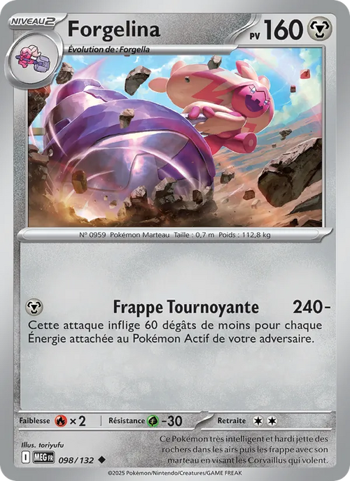 Forgelina 98/132 — ME01 — Méga-Évolution