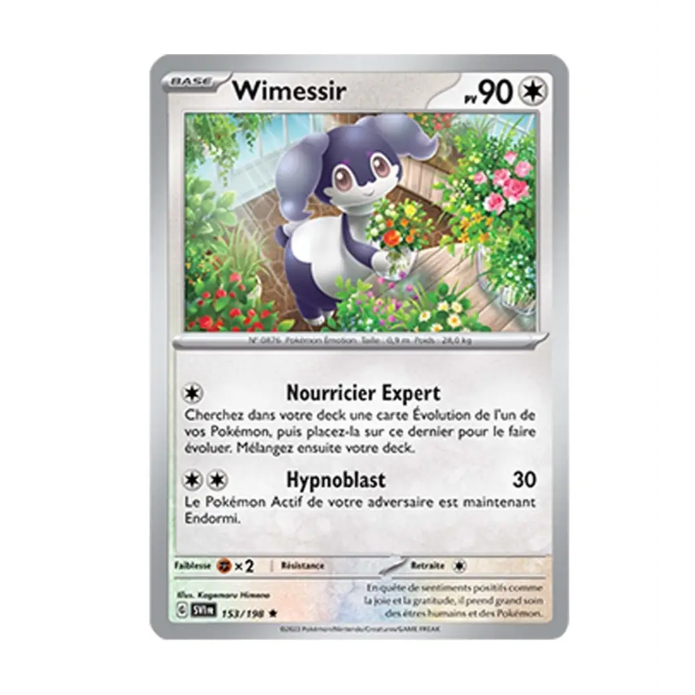 Holo - Pokemon - Écarlate et Violet de Base - Wimessir 153/198 - Poke-Geek