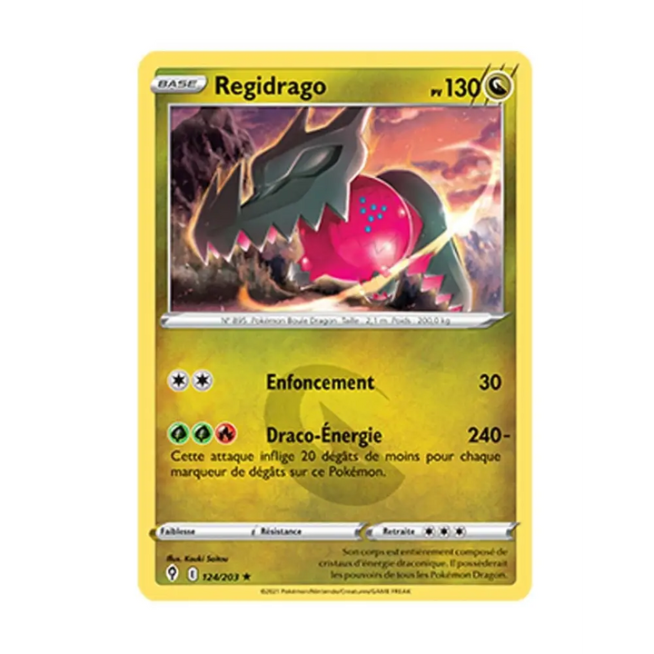 Holo - Pokemon - Sky Evolution - Regidrago 124/203