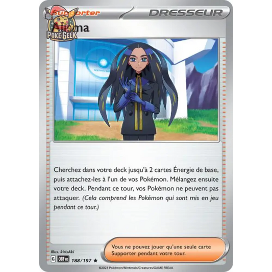 Holo - Pokemon - Obsidian Flames - Alisma 188/197