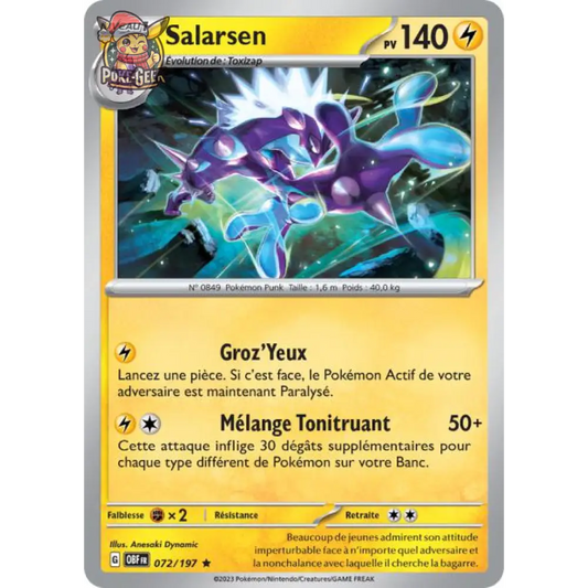 Holo - Pokemon - Obsidian Flames - Salarsen 72/197