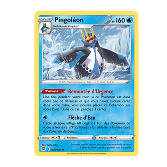Holo - Pokemon - Stars Etincelantes - Pingoléon 37/172