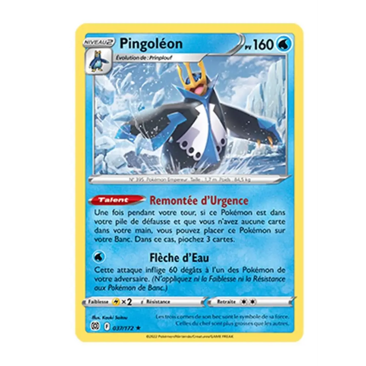 Holo - Pokemon - Stars Etincelantes - Pingoléon 37/172