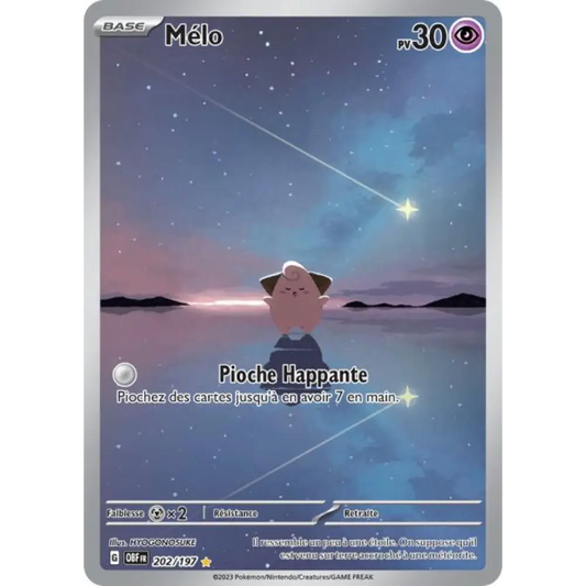 IR - Pokemon - Flammes Obsidiennes - Mélo 202/197