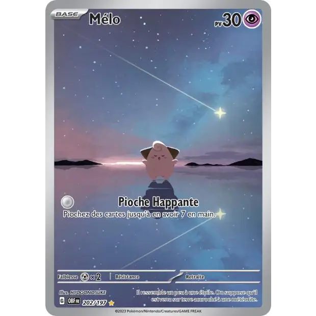IR - Pokemon - Flammes Obsidiennes - Mélo 202/197