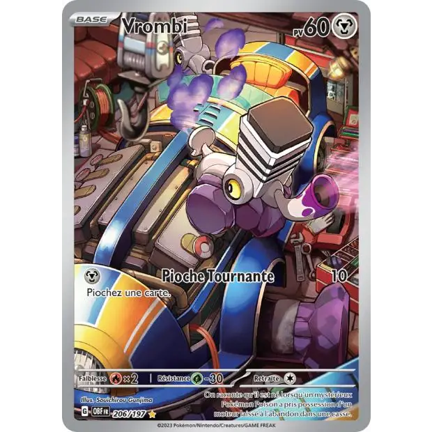 IR - Pokemon - Flammes Obsidiennes - Vrombi 206/197