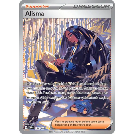ISR - Pokemon - Flammes Obsidiennes - Alisma 226/197