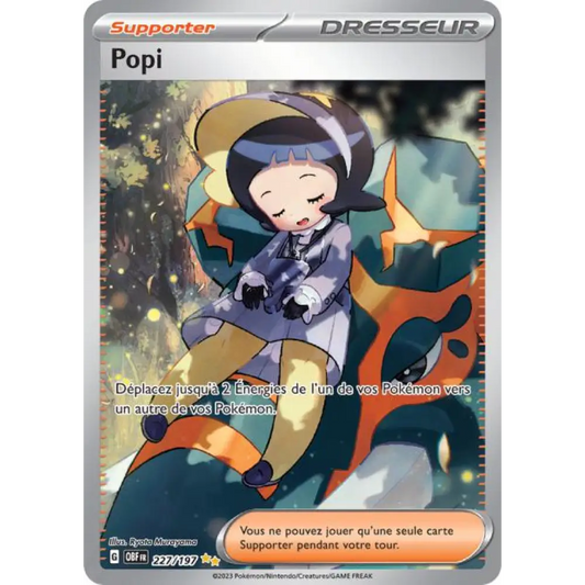 ISR - Pokemon - Flammes Obsidiennes - Popi 227/197
