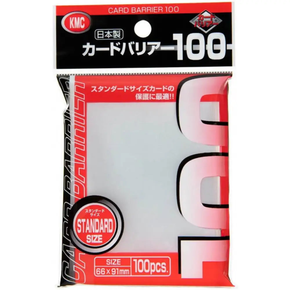 KMC STANDARD SLEEVES - Paquet de 100 - Poke-Geek