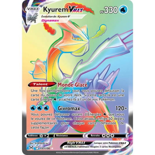 Kyurem VMAX - EB Lost Origin - 197/196
