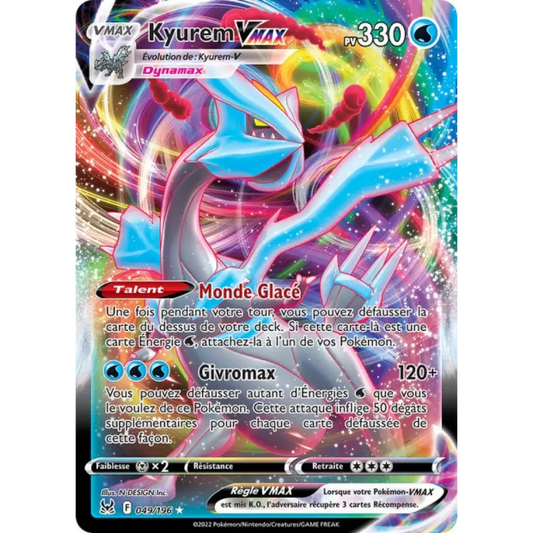 Kyurem VMAX - EB Lost Origin - 49/196