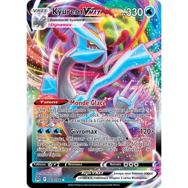 Kyurem VMAX - EB Origine Perdue - 49/196