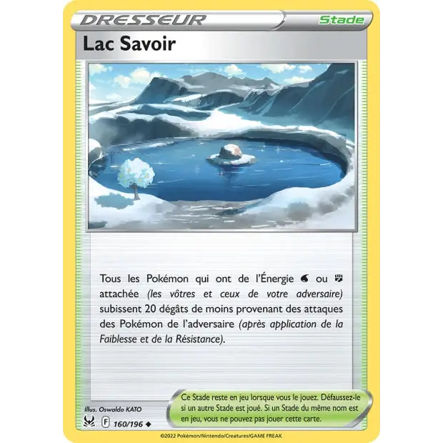 Lac Savoir - EB Origine Perdue - 160/196