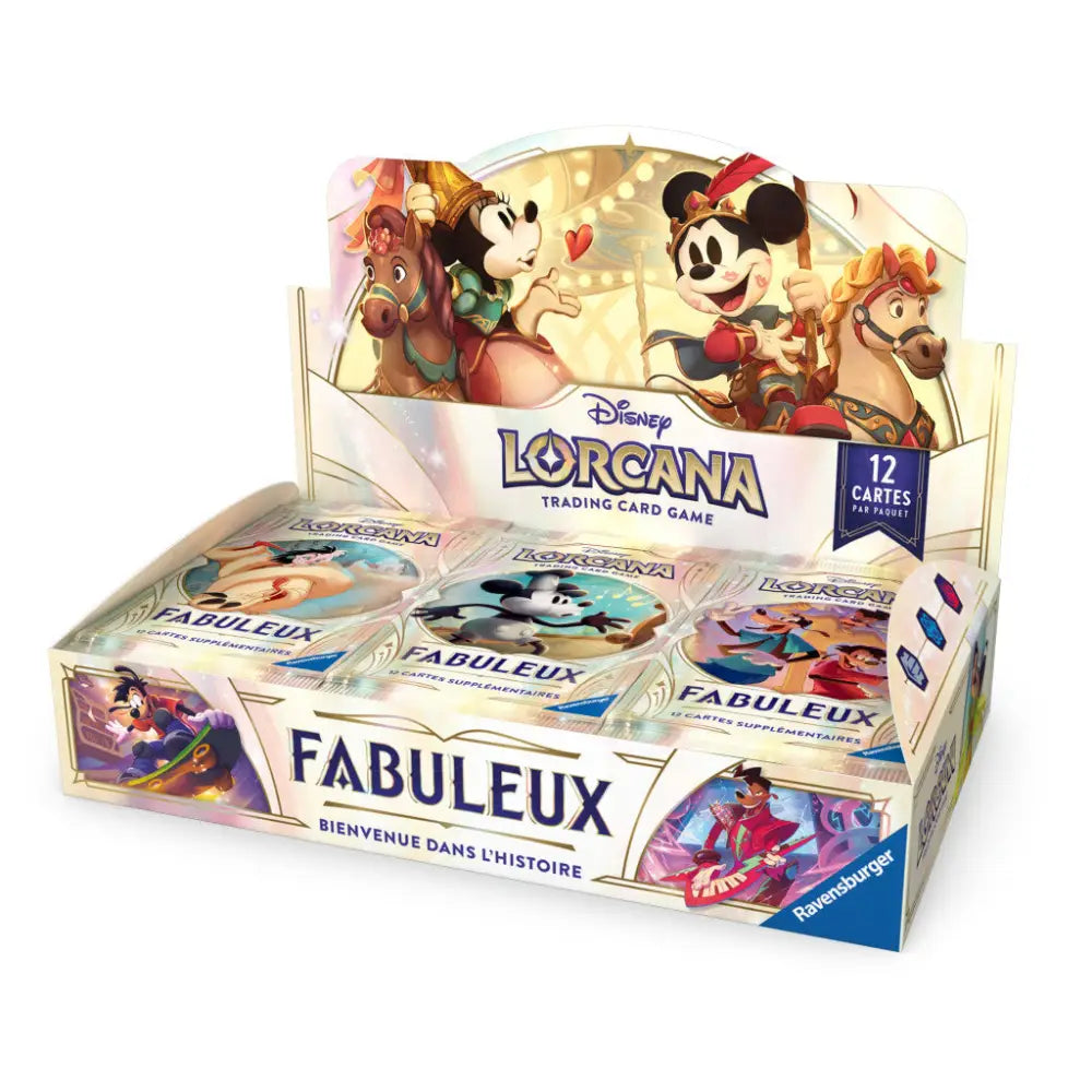 Lorcana - Boîte de 24 Boosters Fabuleux FR - Poke-Geek