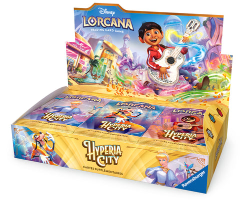 Display Disney Lorcana Hyperia City Chapitre 14 – 24 boosters français