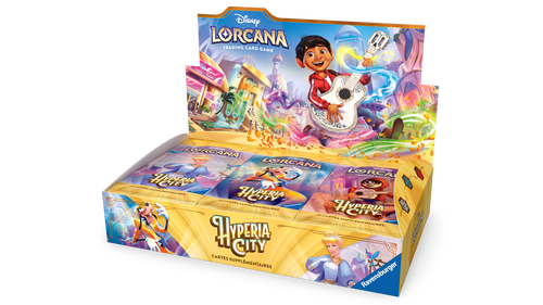 Display Hyperia City Chapitre 14 – visuel officiel Disney Lorcana