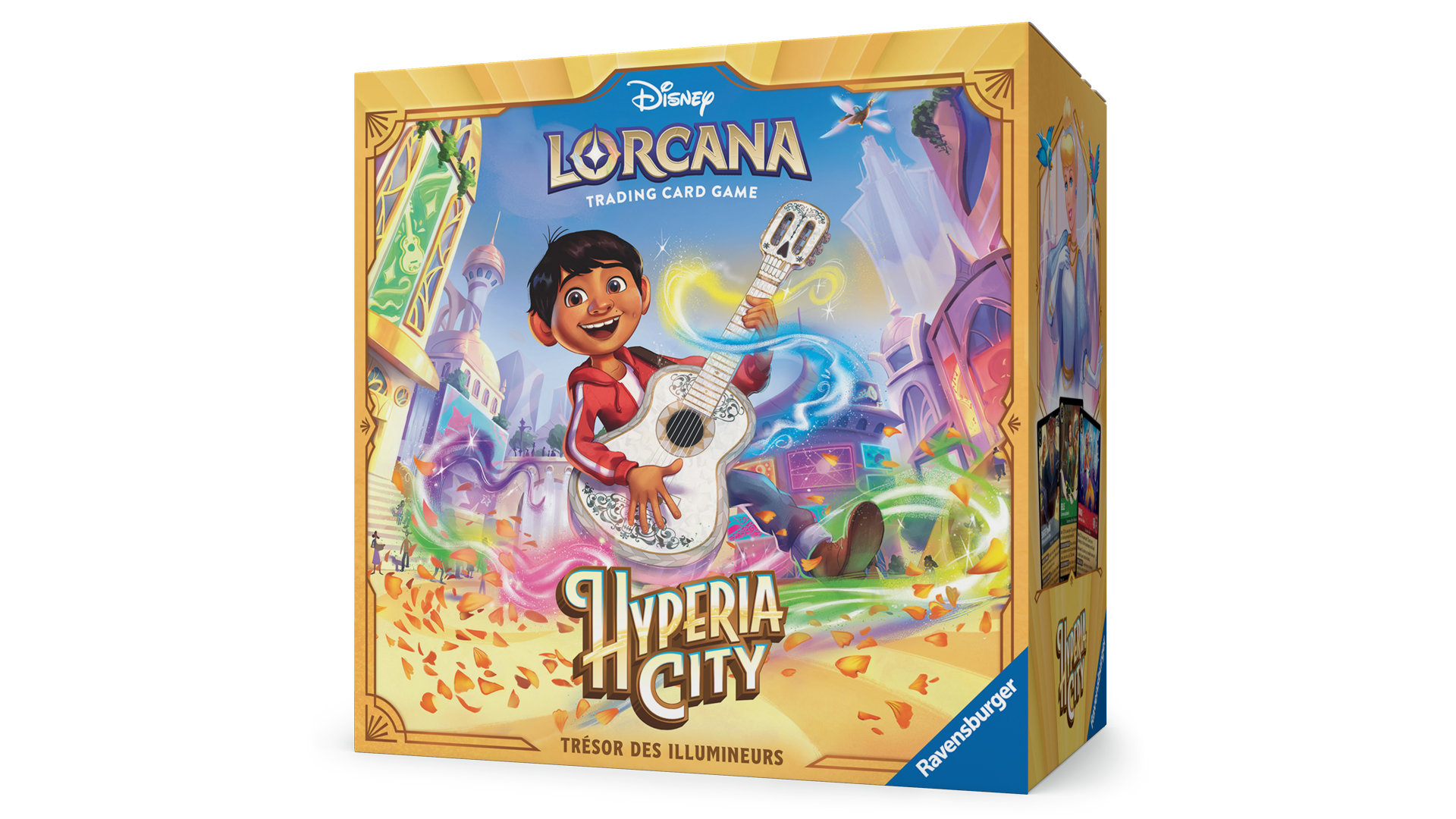 Trésor des Illumineurs Hyperia City – visuel officiel Disney Lorcana
