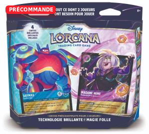 Coffret 2 joueurs Disney Lorcana Magie vs Science – Précommande