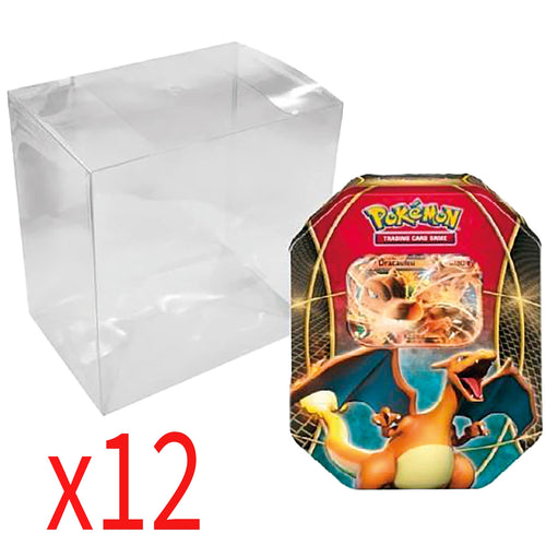 Lot de 12 protections Crystal Box Ultimate Phoenix Shield pour Pokébox Pokémon