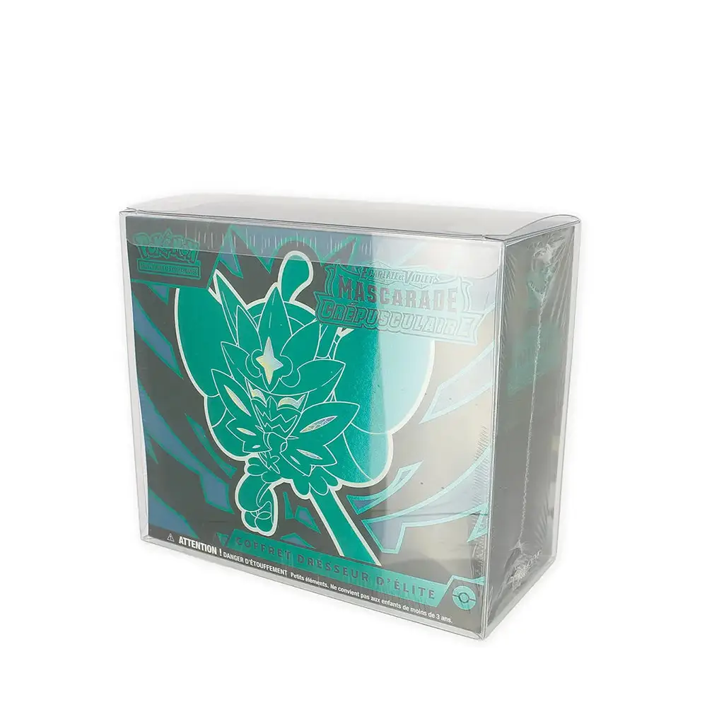 Lot de 6 Protections Crystal Box Phoenix Shield – Elite Trainer Box Pokémon – Anti-UV - Poke-Geek