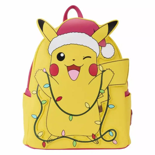 🎒 Loungefly Mini Sac à Dos Pikachu Holidays (Édition Limitée)