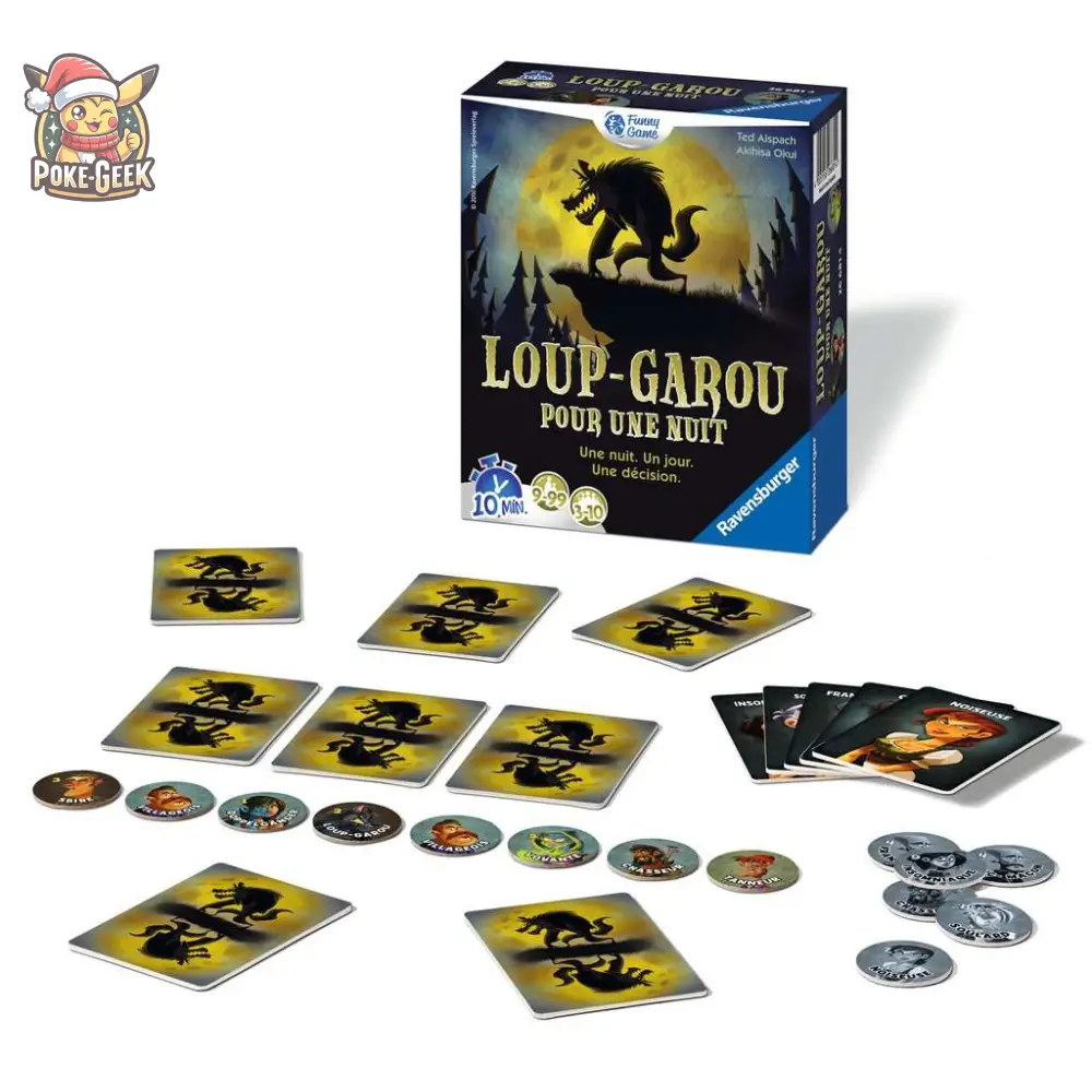 Loup-Garou pour une Nuit – Une seule nuit. Un seul vote. Un seul survivant ? - Poke-Geek