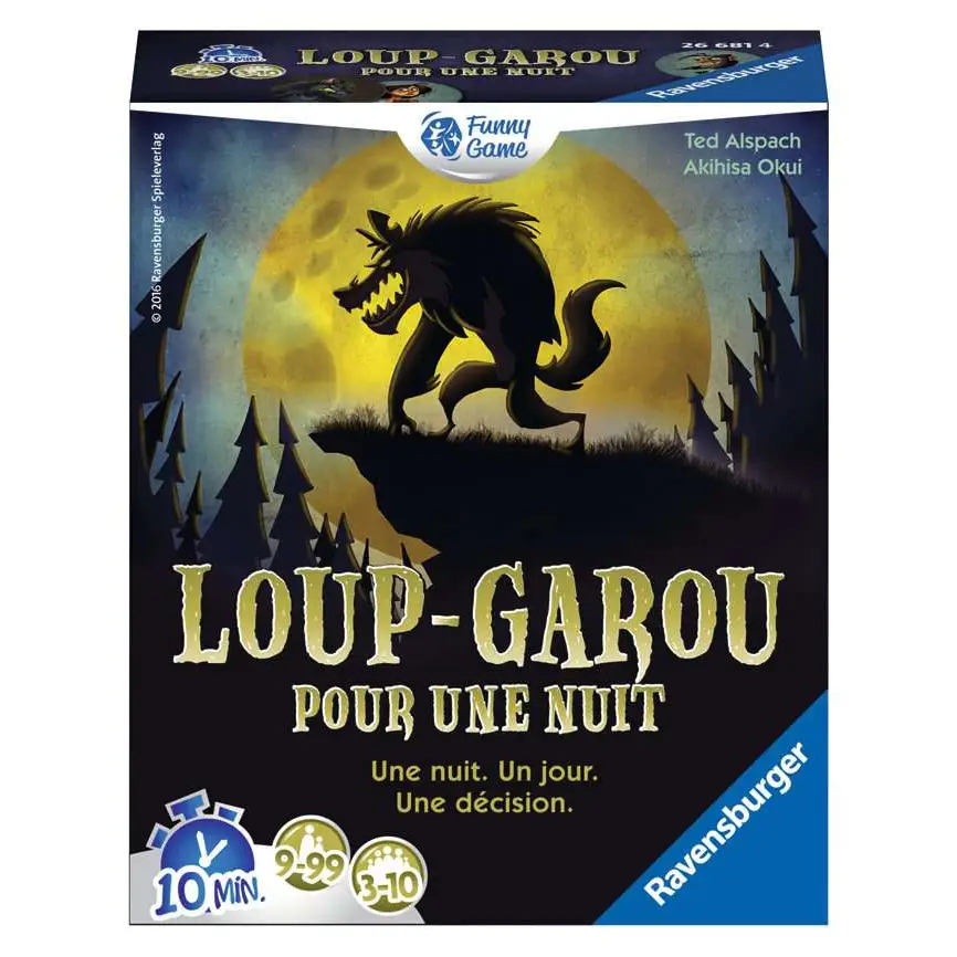 Loup-Garou pour une Nuit – Une seule nuit. Un seul vote. Un seul survivant ? - Poke-Geek