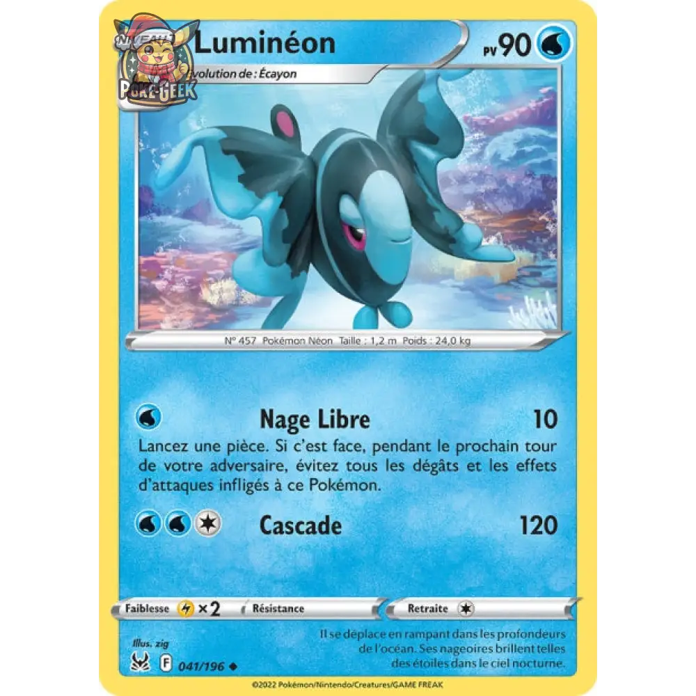 Lumineon - EB Origine Perdue - 41/196 - Poke-Geek