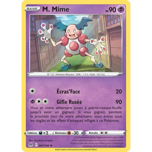 Mr. Mime - EB Lost Origin - 67/196