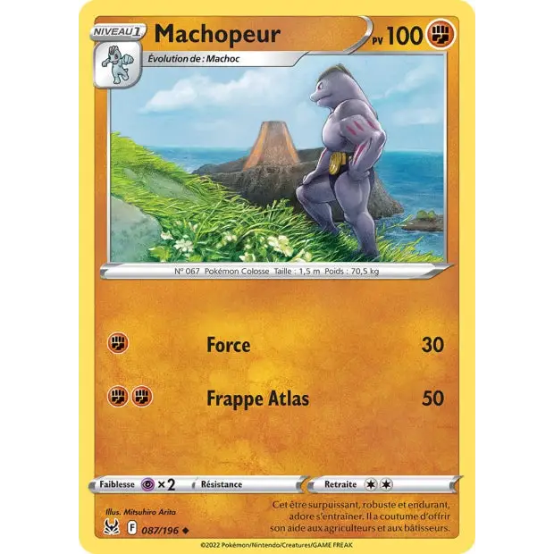 Machoke - SWSH Verloren Oorsprong - 87/196