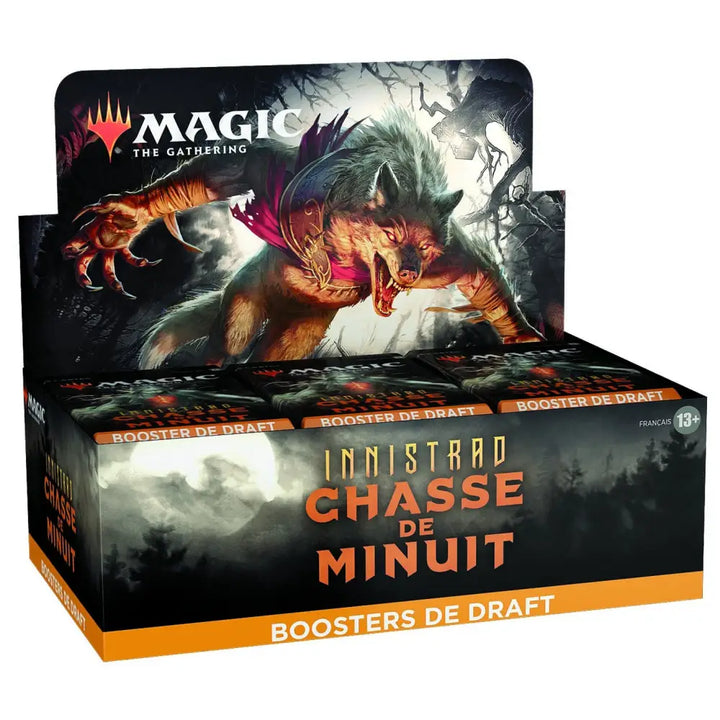 Magic – Boîte 36 Boosters Draft – Innistrad : Chasse de Minuit – Français