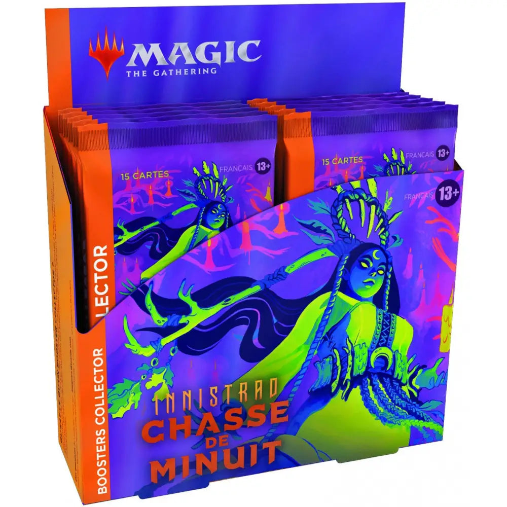 Magic – Boîte de 12 Boosters Collectors – Innistrad : Chasse de Minuit – Français - Poke-Geek