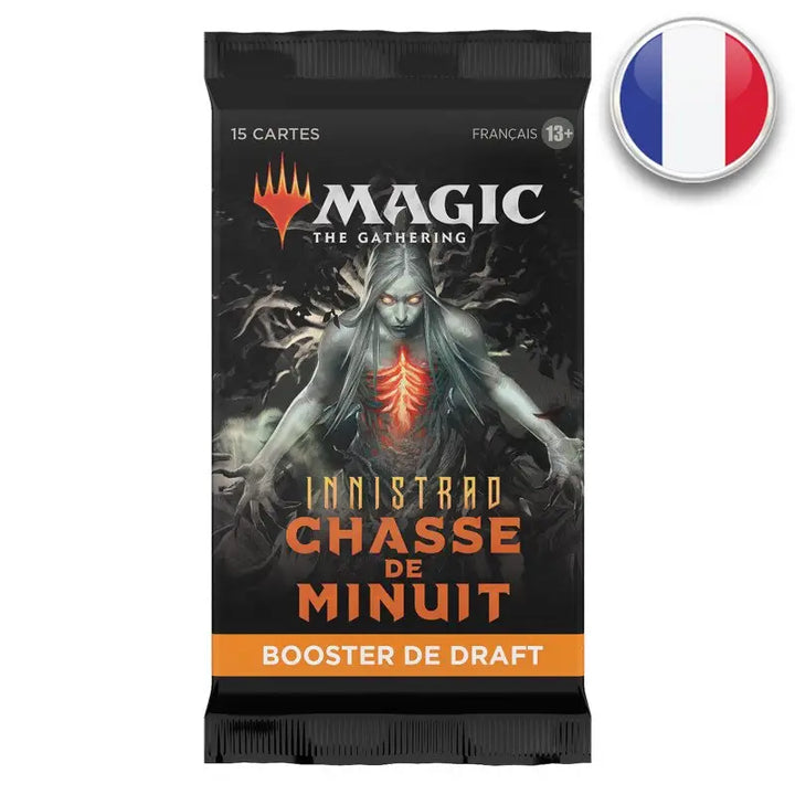Magic – Booster de Draft – Innistrad : Chasse de Minuit – Français