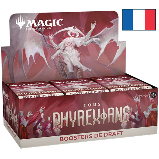 Magic the Gathering - Boite de Boosters - Tous Phyrexians - 36 Boosters de Draft (Français)