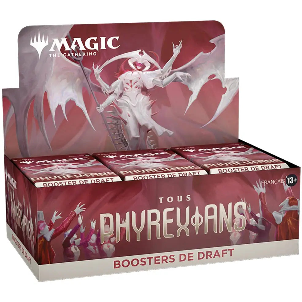 Magic the Gathering - Boite de Boosters - Tous Phyrexians - 36 Boosters de Draft (Français) - Poke-Geek