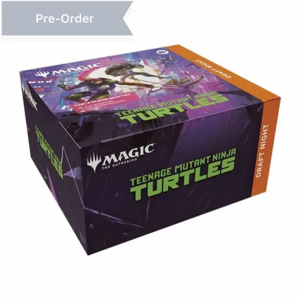 Magic: The Gathering – Teenage Mutant Ninja Turtles – Draft Night – Version Anglaise - Poke-Geek