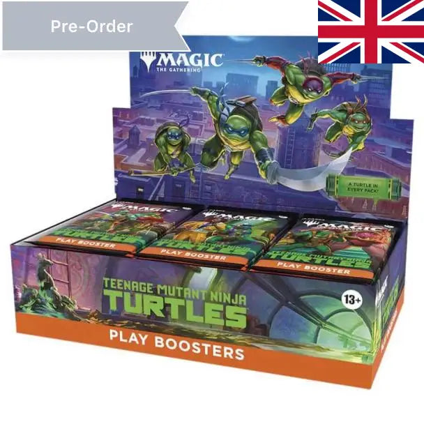 Magic: The Gathering – Teenage Mutant Ninja Turtles – Play Booster Display (30 Boosters) – Version Anglaise