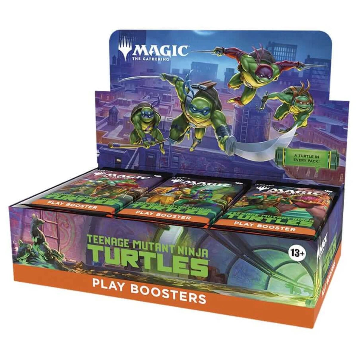 Magic: The Gathering – Teenage Mutant Ninja Turtles – Play Booster Display (30 Boosters) – Version Anglaise - Poke-Geek